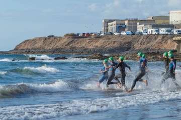 El XXVIII Triatlón de Salinetas-Telde (Foto Antonio Rico)